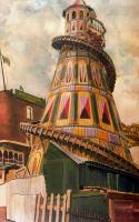 Stanley Spencer - Helter Skelter, Hampstead Heath